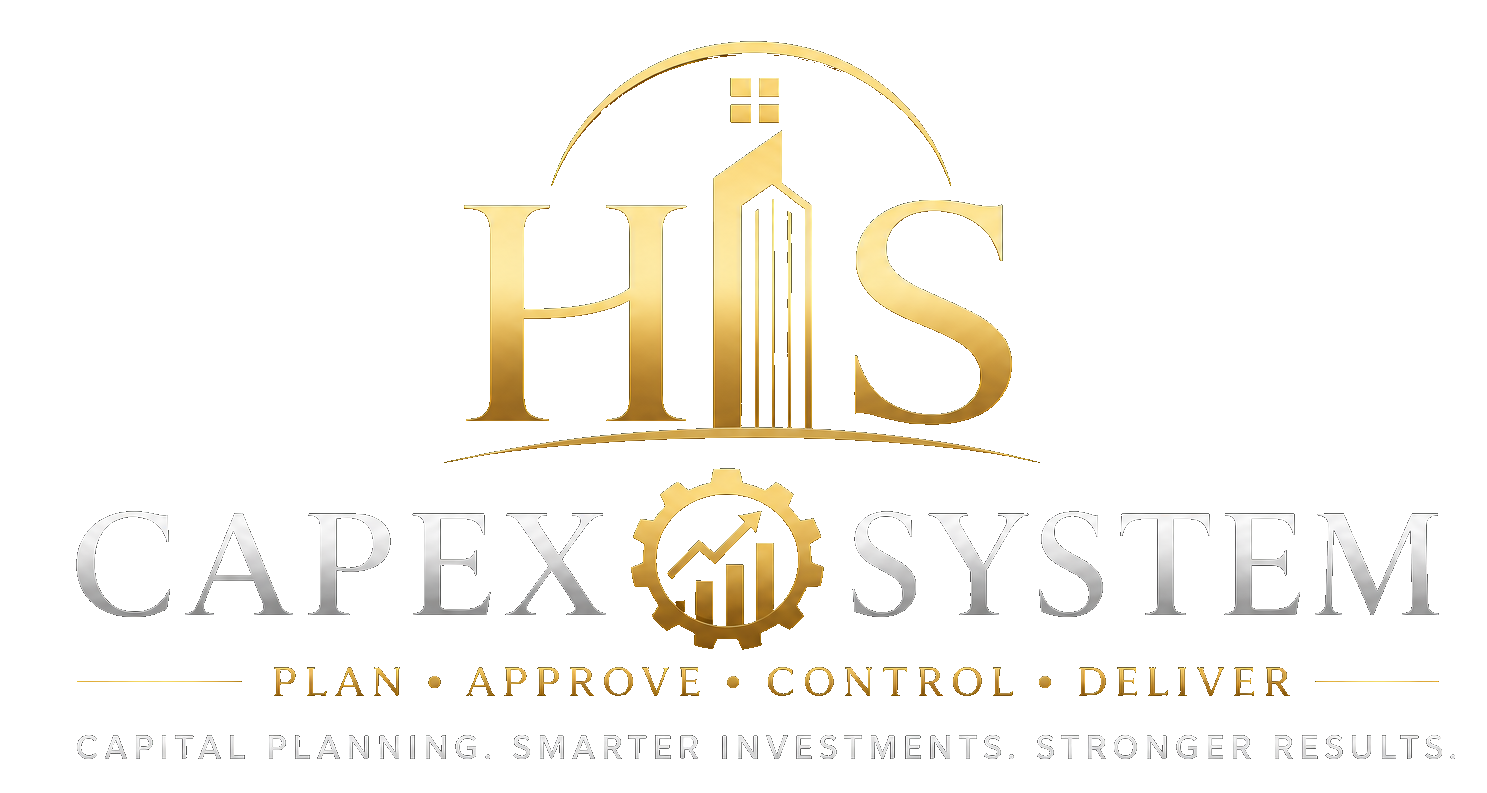 HIS CapEx System — plan, approve, control, deliver. Capital planning, smarter investments, stronger results.