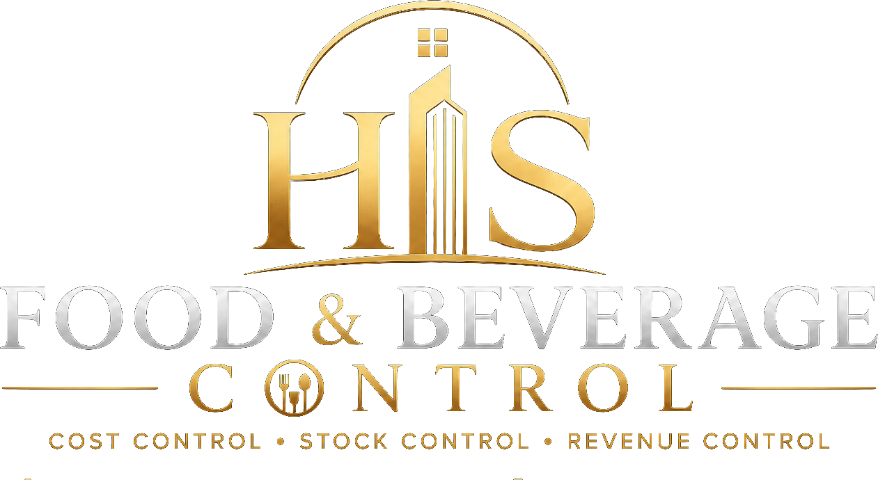 HIS Food & Beverage Control — cost control, stock control, revenue control.